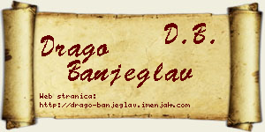 Drago Banjeglav vizit kartica